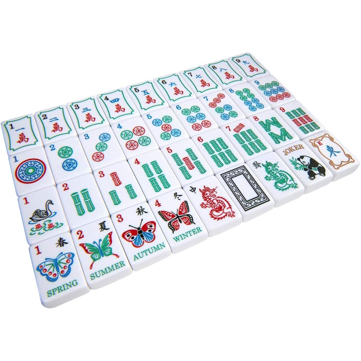 Brand New. - Linda Li American Mahjong Set - Artisan Collection: Butterfly Series - Black Poppy Soft Bag.