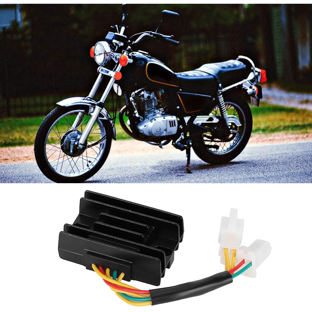Voltage Rectifier For Suzuki GN125 1982-83 91-97 GZ250 1999-00 02-10 Aluminum Alloy Voltage Regulator Rectifier OE:32800-05300