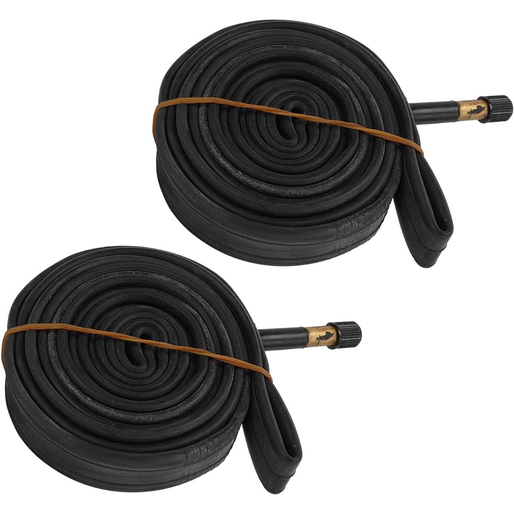 2Pcs Bike Inner Tube 700x23C Butyl Rubber Tire with 48mm American Valve Bicycle Accessories