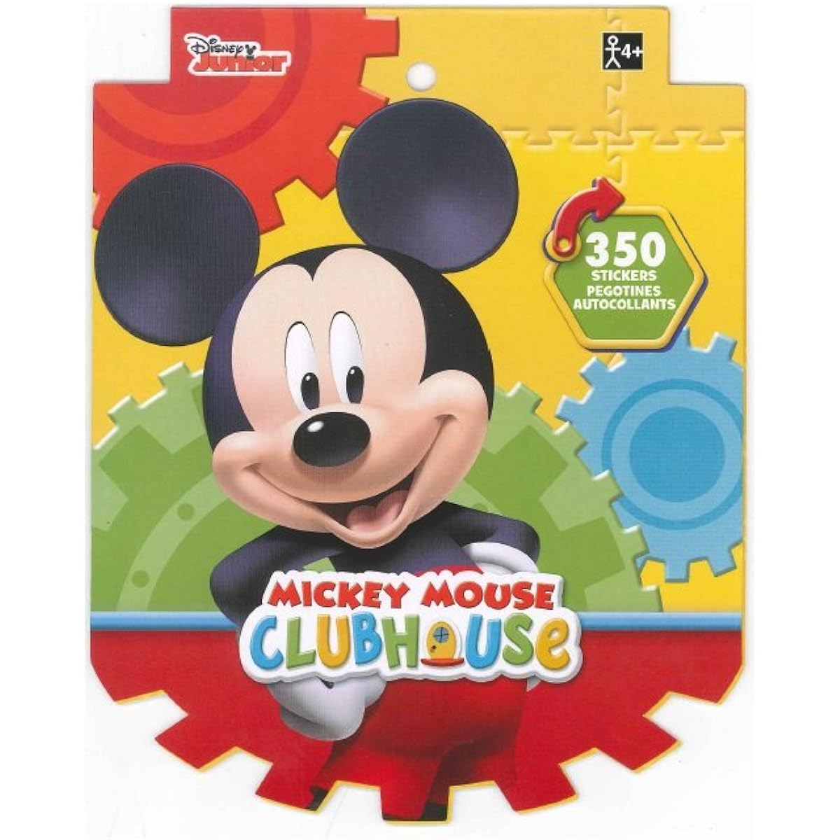 Design-ware Disney Mickey Mouse Sticker Book for Kids (Over 350 Stickers)-1 Pack