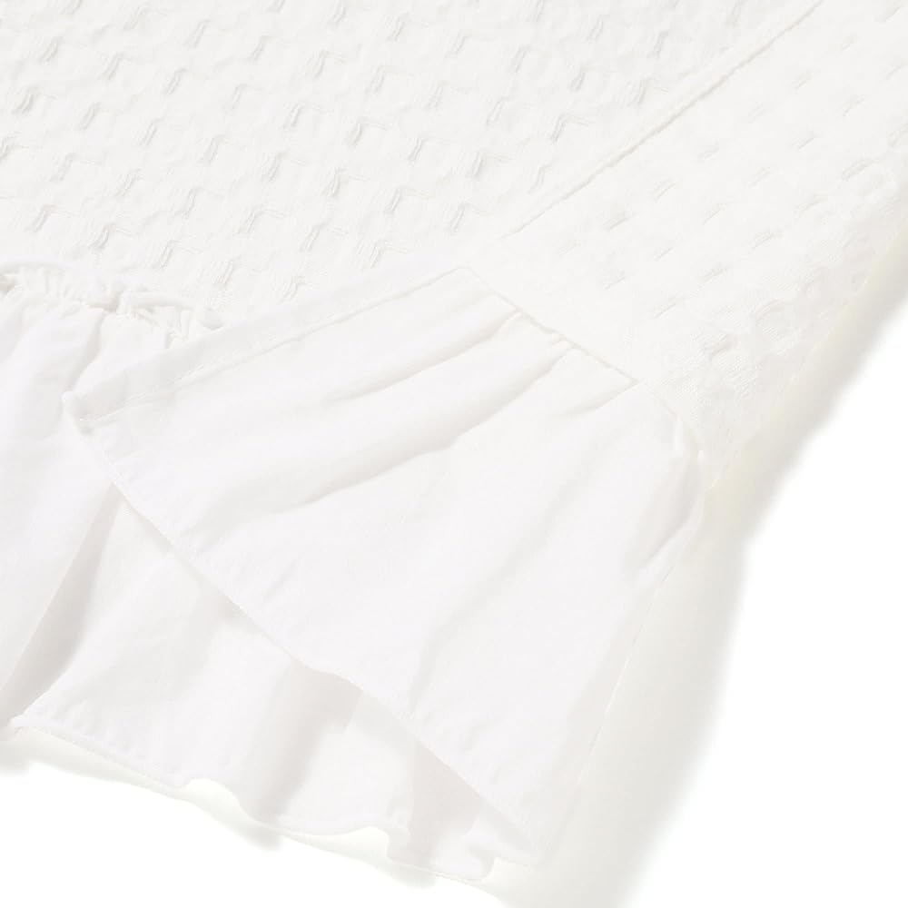 Francfranc Waffle Summer Blanket (Blanket) Double White