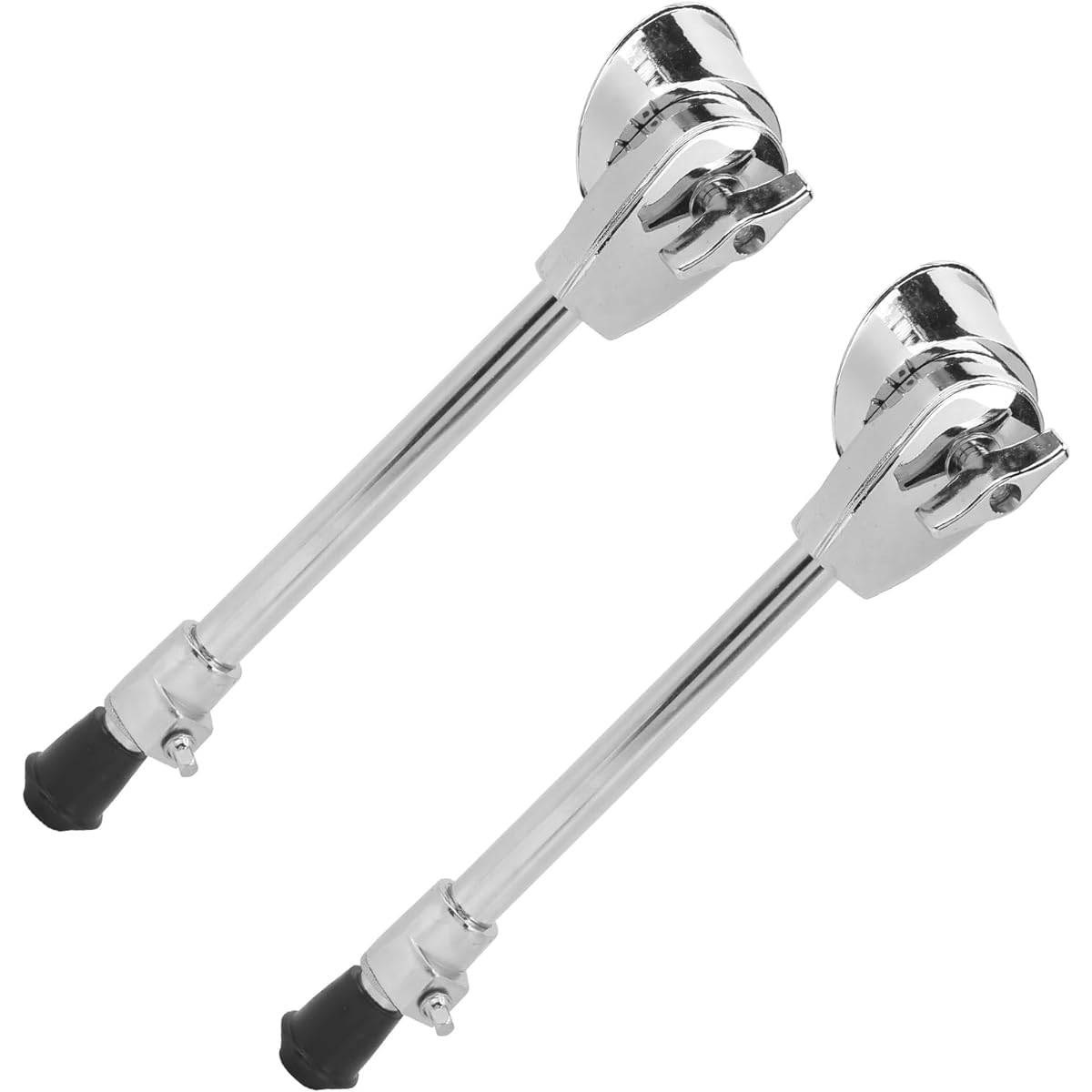 HUAOSN Bass Drum Spurs Legs 2pcs Bass Drum Kit Legs 360 Degree Adjustable Drum Legs Drum Accessories for Drum Kit Percussion Instruments