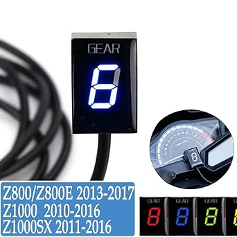 Digital Meter Display Motorcycle Gear Indicator Position Display Kawasaki Z800 Z800E 2013-2017 Z1000 2010-2016 Z1000SX 2011-2016 2015 2014 Indicator Meter Display
