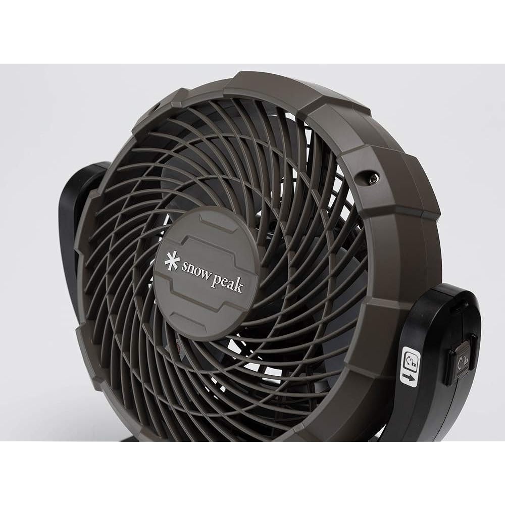 Snow Peak Fan Makita Field Fan AC Adapter Included/Battery Charger Sold Separately Electric Fan Circulator Small Outdoor Camping