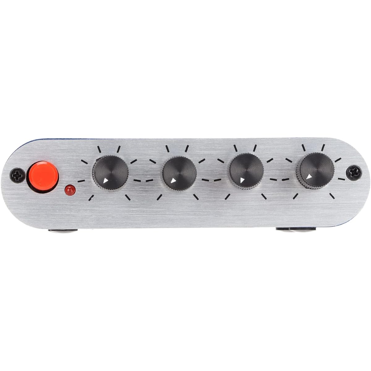 Stereo Sound Mixer 4 In 1 Out Volume Adjustment Audio Mixer 3.5mm Sound Selector Amplifier for PC Laptop Headphones