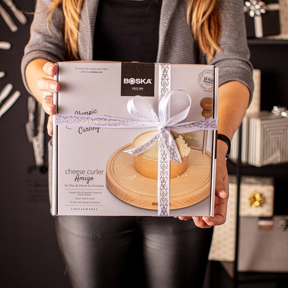 BOSKA Giroll Cheese Slicer Wood 21.5 x 15.5cm