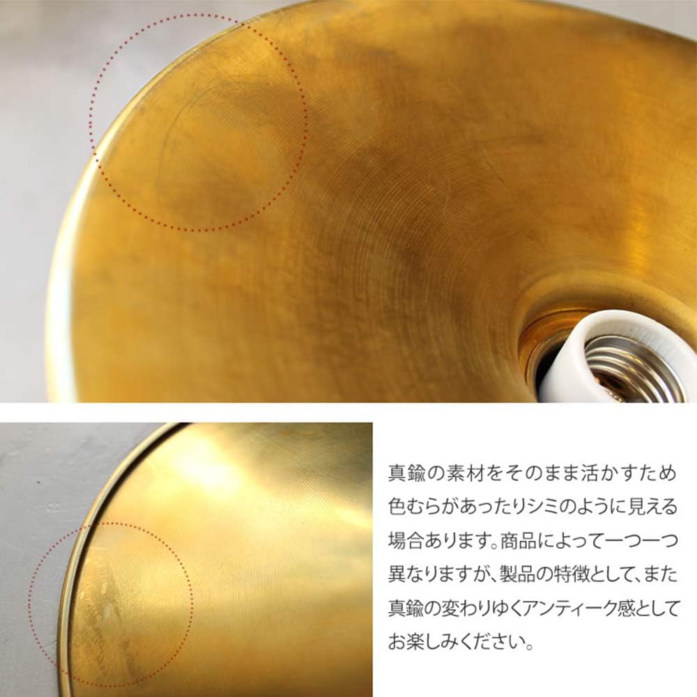 AXCIS brass pendant shade M