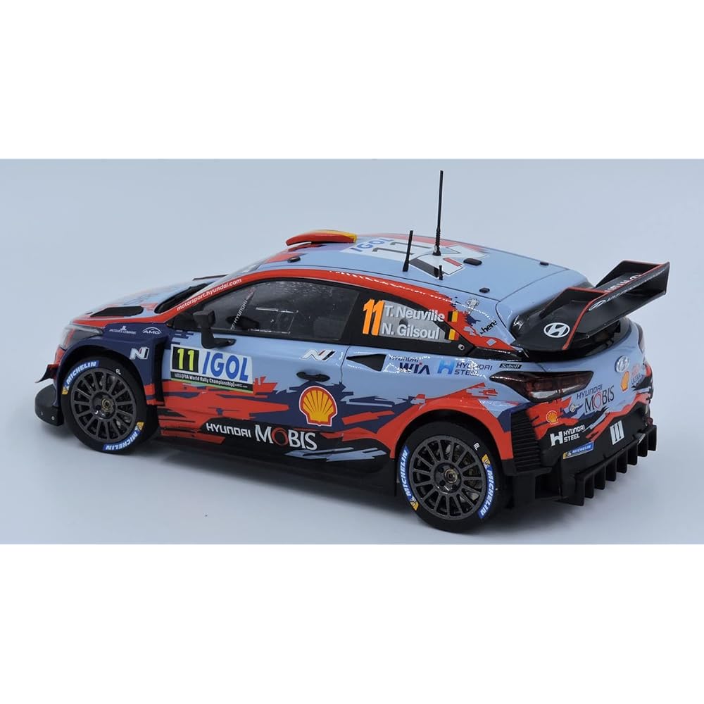 Platts Belkit 1/24 Hyundai i20 Coupe WRC 2019 Tour de Corse Winner Plastic Model BEL014