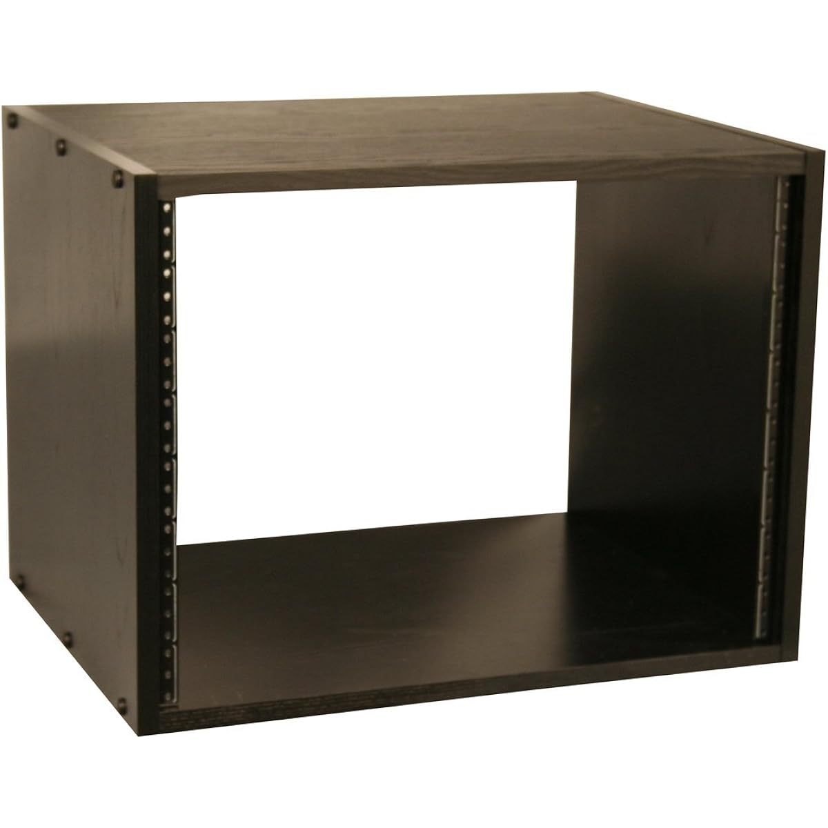 Gator Cases Wooden Studio Rack 8U Size 15.25" Depth Black (GR-STUDIO-8U)