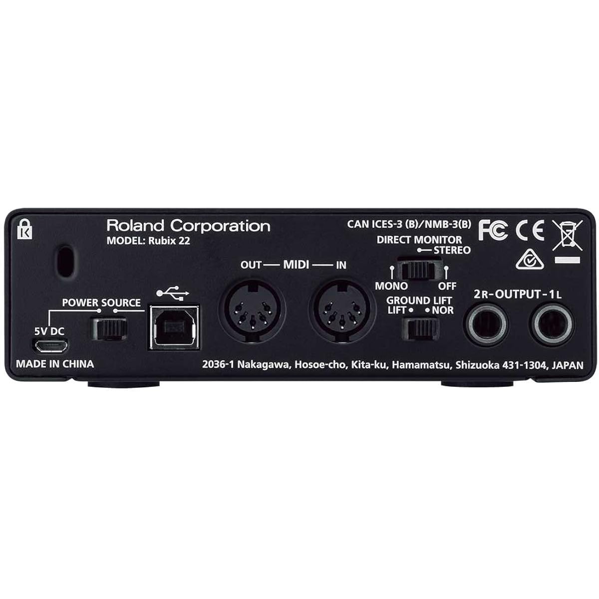 Roland Roland / Rubix22 [Start Set] USB Audio Interface