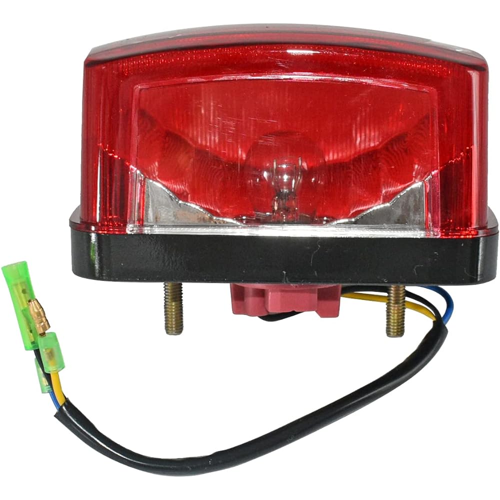 Cylinman Brake Tail Light for Yamaha Banshee 350 Blaster 200 Grizzly 125 550 700 Raptor 250 Warrior 350 Rear Tail Light Lens Bulb 2002-2006