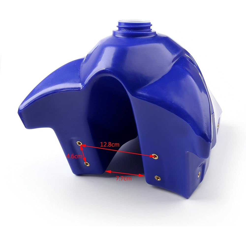 Topteng Blue Fuel Gas Tank Petrol Gas Tank for Yamaha TTR125 TTR 125 2000 2001 2002 2003 2004 2005 2006 2007