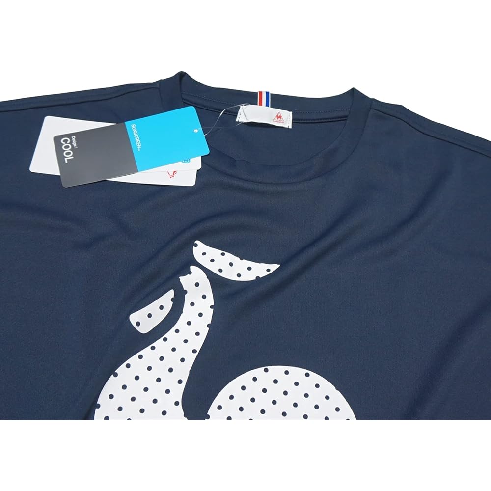 [Le Coq Sportif] Women's Sunscreen Short Sleeve T-Shirt/Cross Jersey 3/4 Length Pants Top and Bottom Set QMWRJA10/QMWRJG24