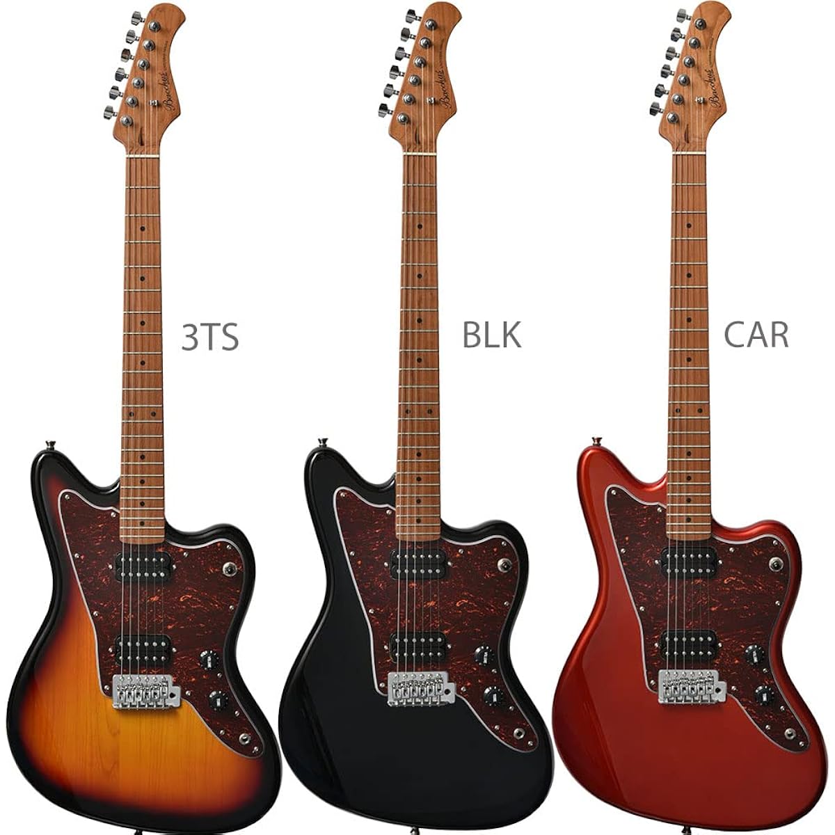 Bacchus BJM-3-RSM/M Electric Guitar Beginner 14-piece Set [Includes Bluetooth Mini Amplifier] BLK Bacchus