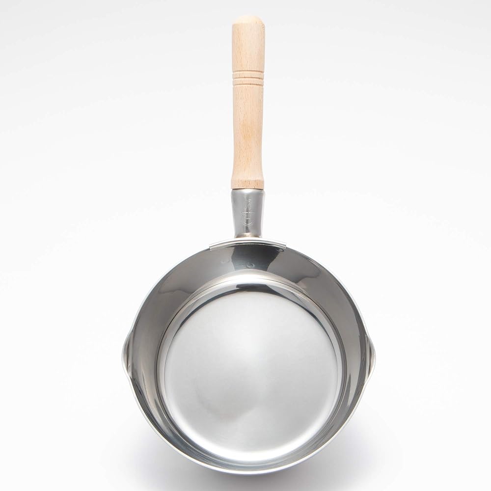 Endo Shoji Commercial Super Denji Yukihira Pot 30cm Stainless Steel Pot for Induction Cooker 3 Layer Clad Material Made in Japan AYK46030
