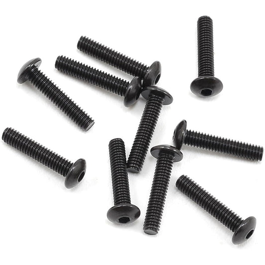 Axial Racing AX31195 M2.6x12mm Hex Socket Button Head (Black) (10pcs)