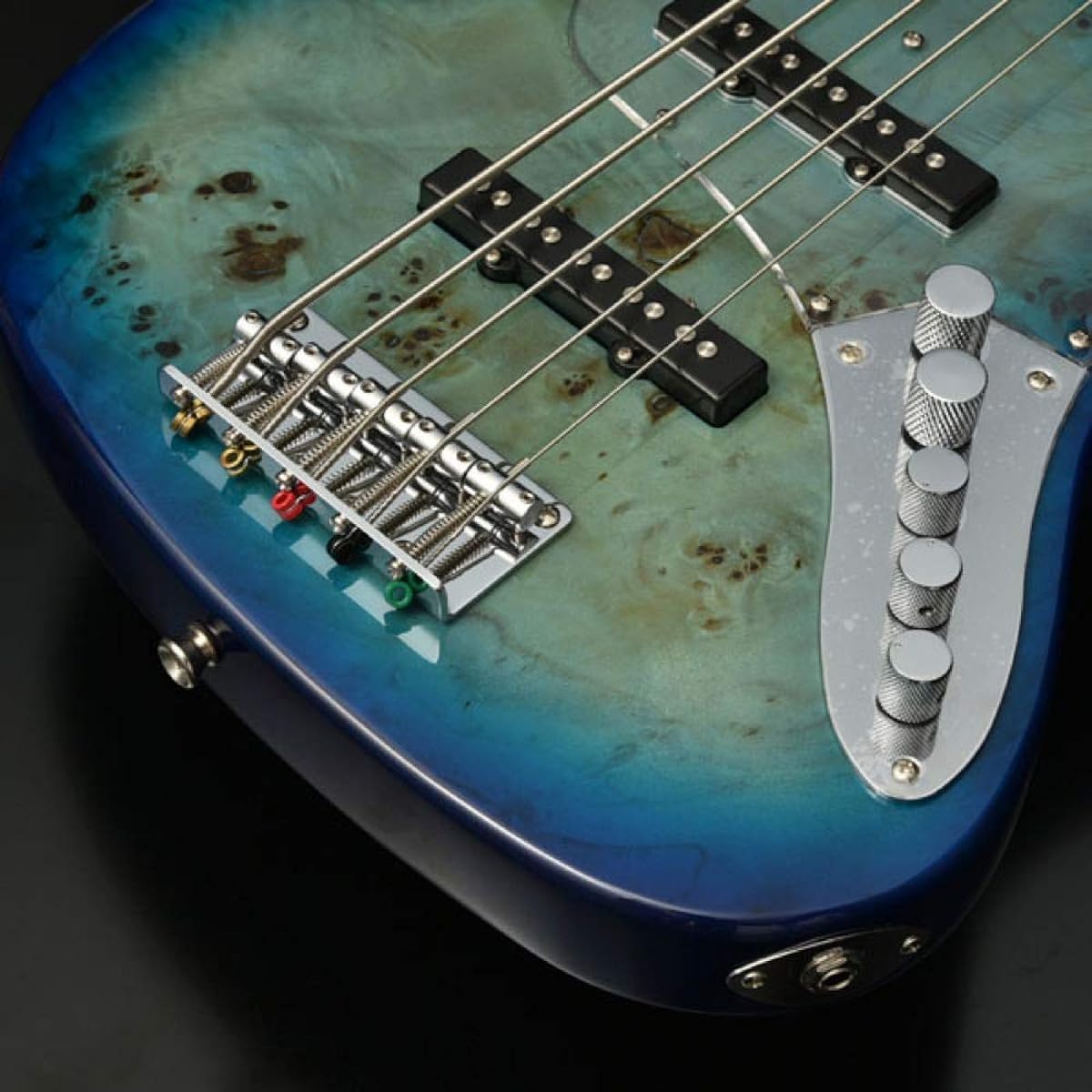 Bacchus WJB5-BP/Act BL-B 5 string bass active PU blue burst Bacchus