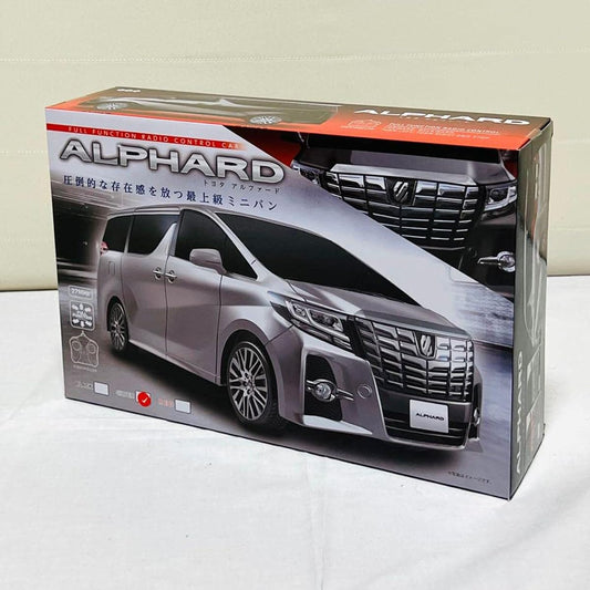 Toyota Alphard radio-controlled car (silver)