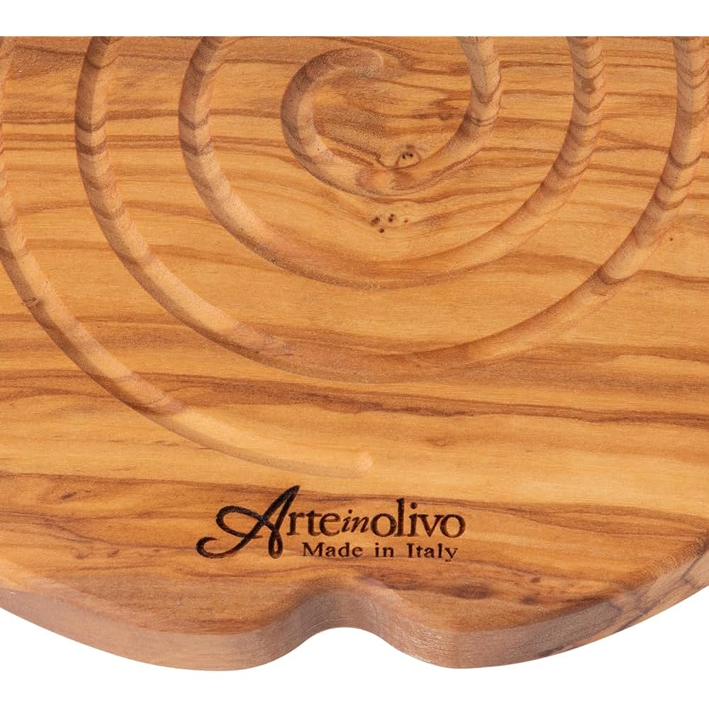 Arteinolivo Olive wood trivet (apple)