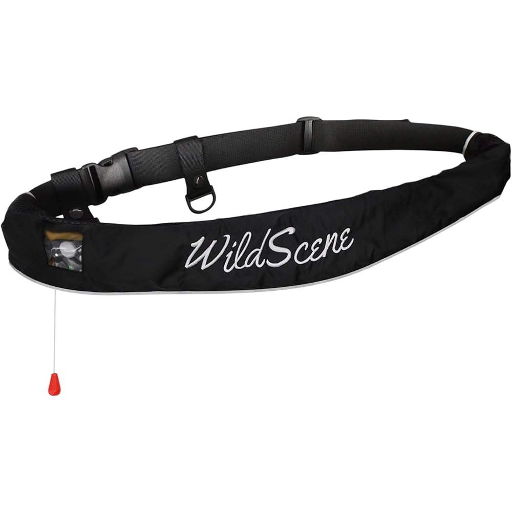 Wild Scene Life Jacket, Life Jacket, Fishing Waist Belt, Loin Wrap, For Adults, Thin, Compact, Sea, River, Lake, CE Certified, Domestic After-Sales Support Supported, SUP, Kayak, Mini Boat