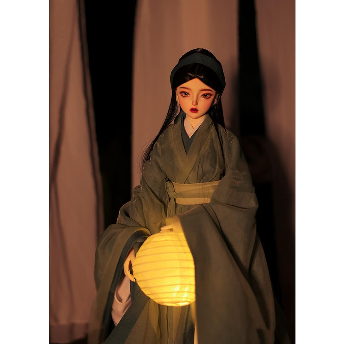 Ball jointed doll 1/4 BJD doll full set with makeup Chinese style figure painted movable figure girl gift