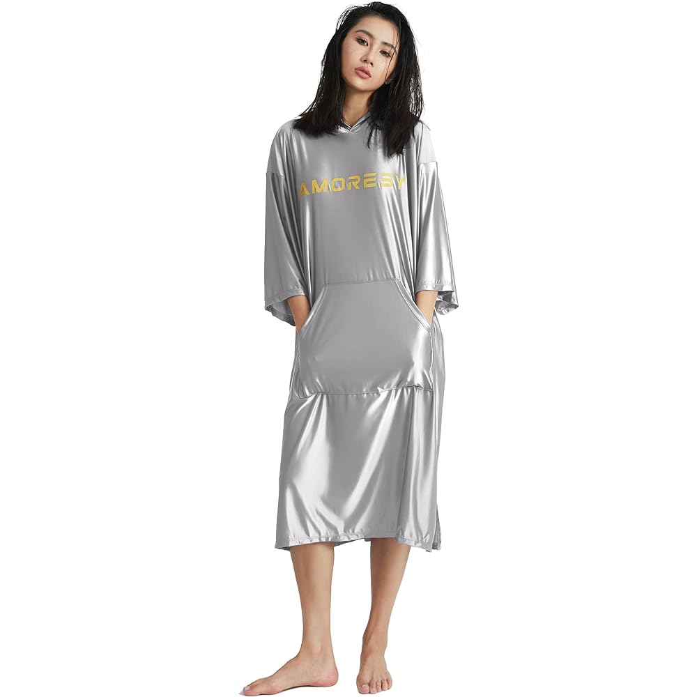 Amoresy Terpsichore Series Quick Dry Cloak Swimming Towel Absorbent Beach Adult Changing Bathrobe (074)