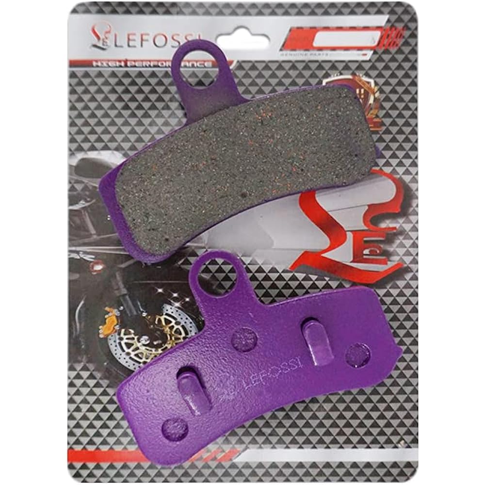 Lefossi Carbon Fiber Brake Pads Motorcycle Replacement Front and Rear Brake Pad Kit Set for Harley-Davidson FLS Softail Slim 2012-2014 FLSTC Heritage Softail Classic 2008-2014 FA457F FA458R