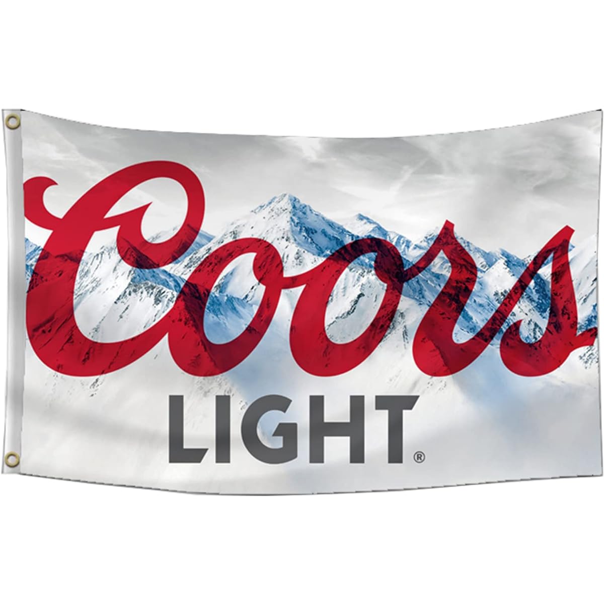 Coors Light Beer Flags 3x5ft Wall Hanging Funny Banner Living Room College Dorm Decor