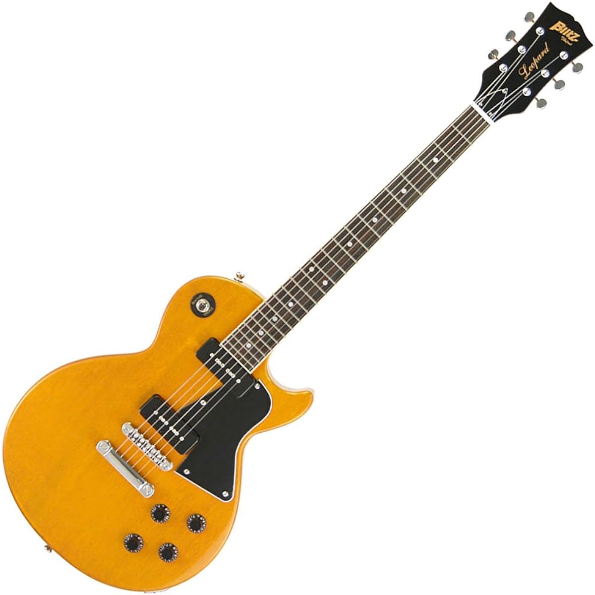BLITZbyARIA Blitz electric guitar BLP-SPL BK case included