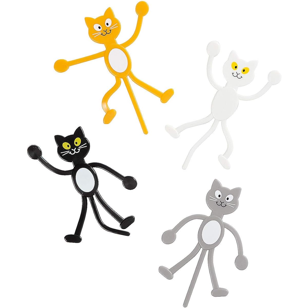 Cat Bendables - Party Favors and Bulk Toys - 24 Piece