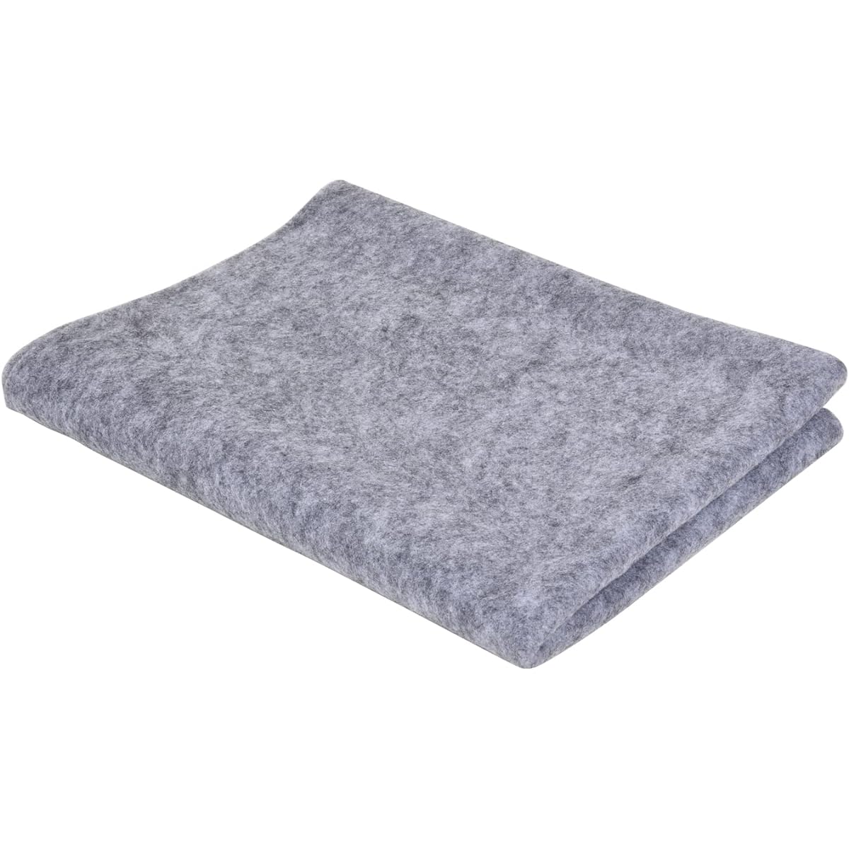 MEGREZ Chinese Calligraphy Drawing Felt Mat, Smithian Paper Calligraphy Felt Mat Desk Pad for Chinese Japanese Painting Practice, Grey 50x70cm
