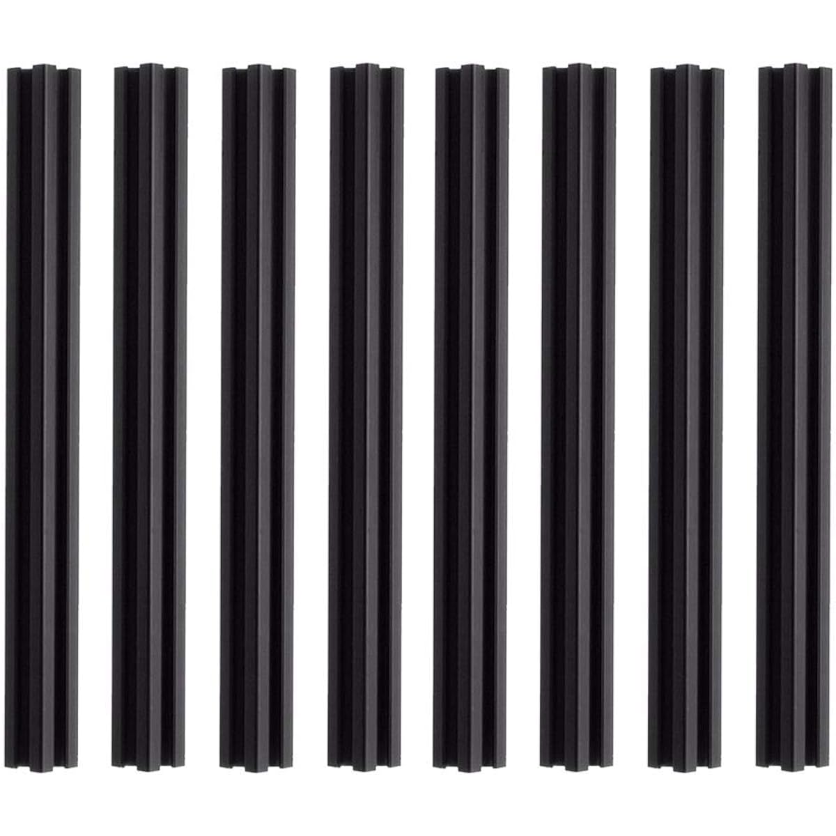 Tenlacum Pack of 8 2020 Aluminum Extrusion T Slot Profiles 20 x 20 mm - 3D Printer & CNC