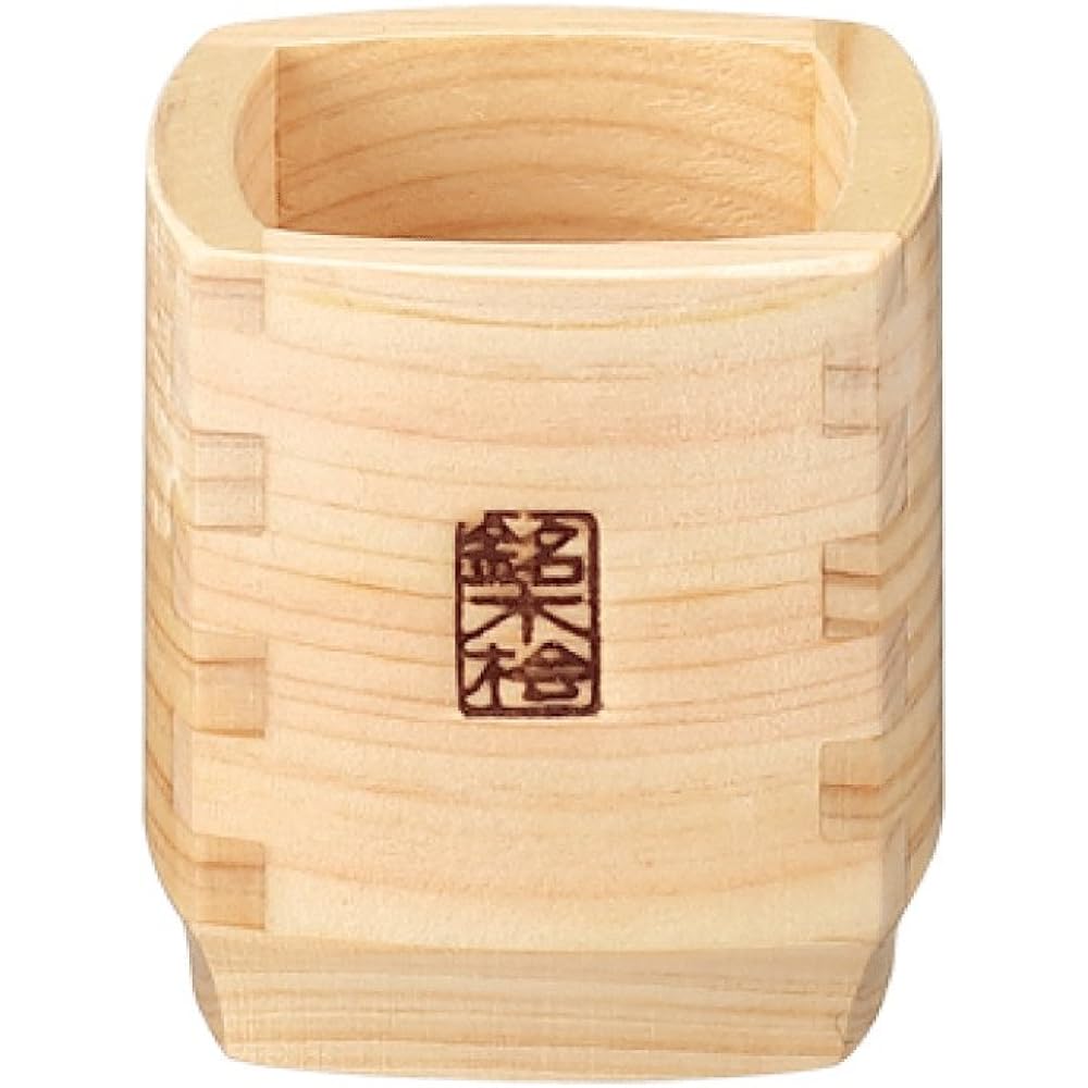 4-piece sake set, square type