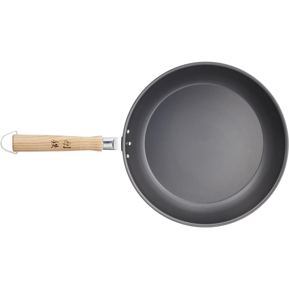 TKG Corporation Commercial Frying Pan 26cm Rigid Iron Made in Japan AFL1503