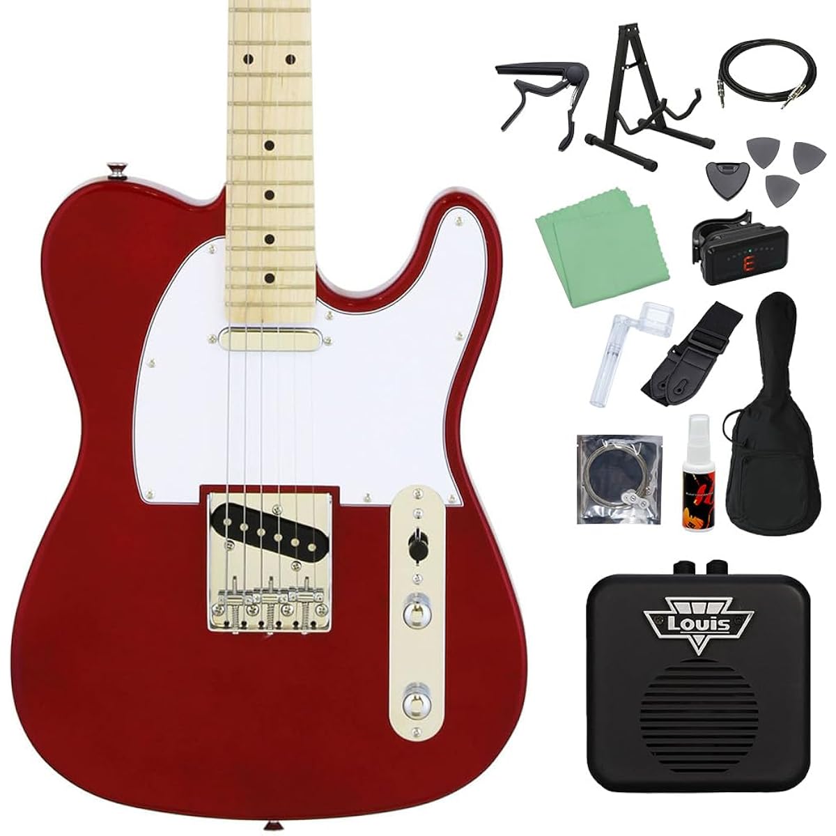 LEGEND LTE-Z M CA Electric Guitar Beginner 14-piece Set [With Mini Amplifier] Legend