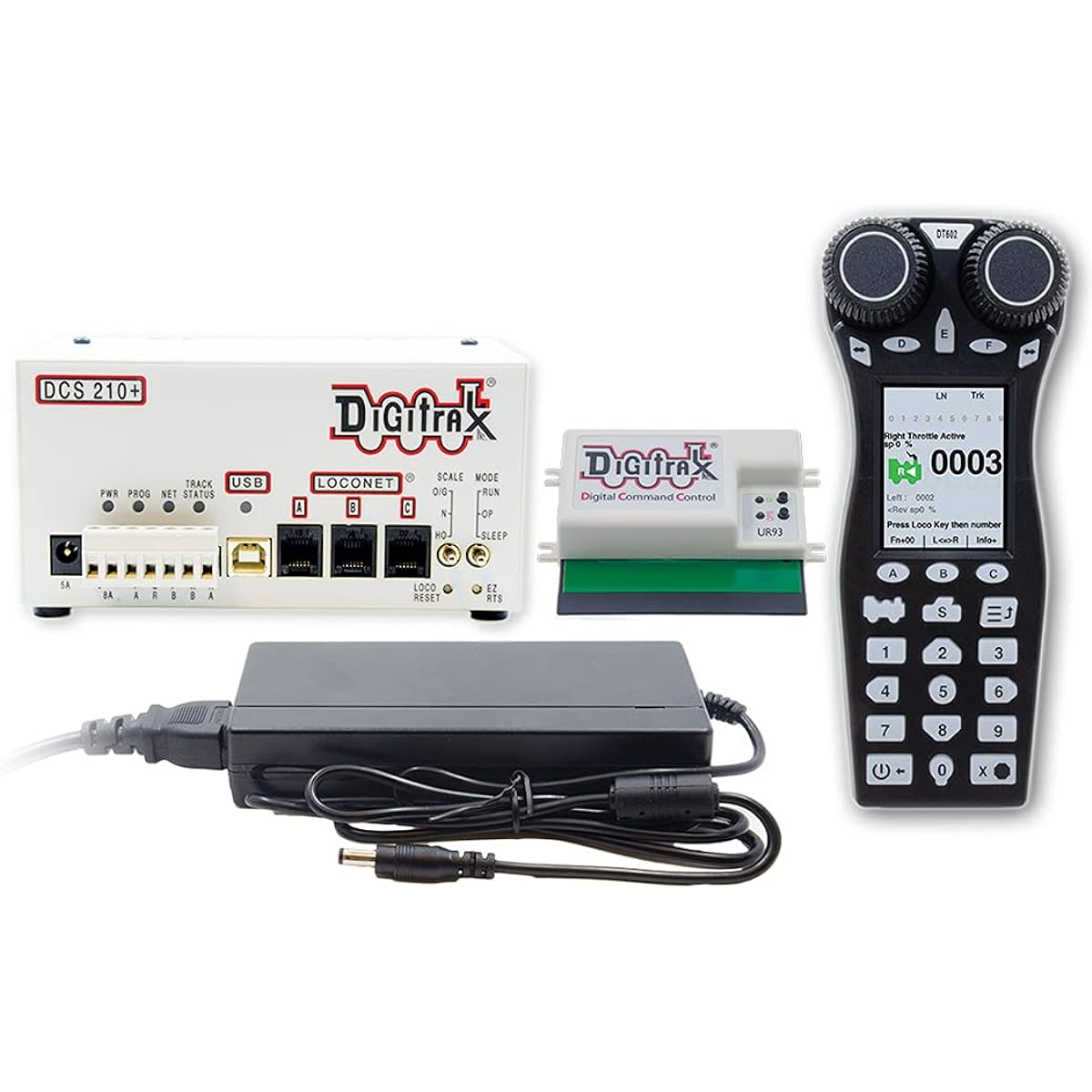 Digitrax Evolution Express Advanced 5A/8A Duplex Starter Set EVOXD