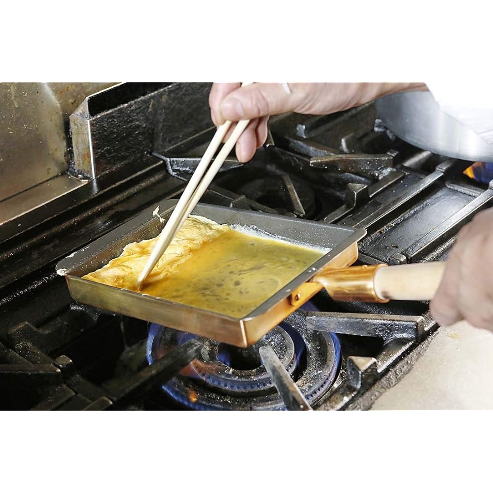 EBM Copper Tamagoyaki Kansai type (Fluorine resin processing) 13.5cm