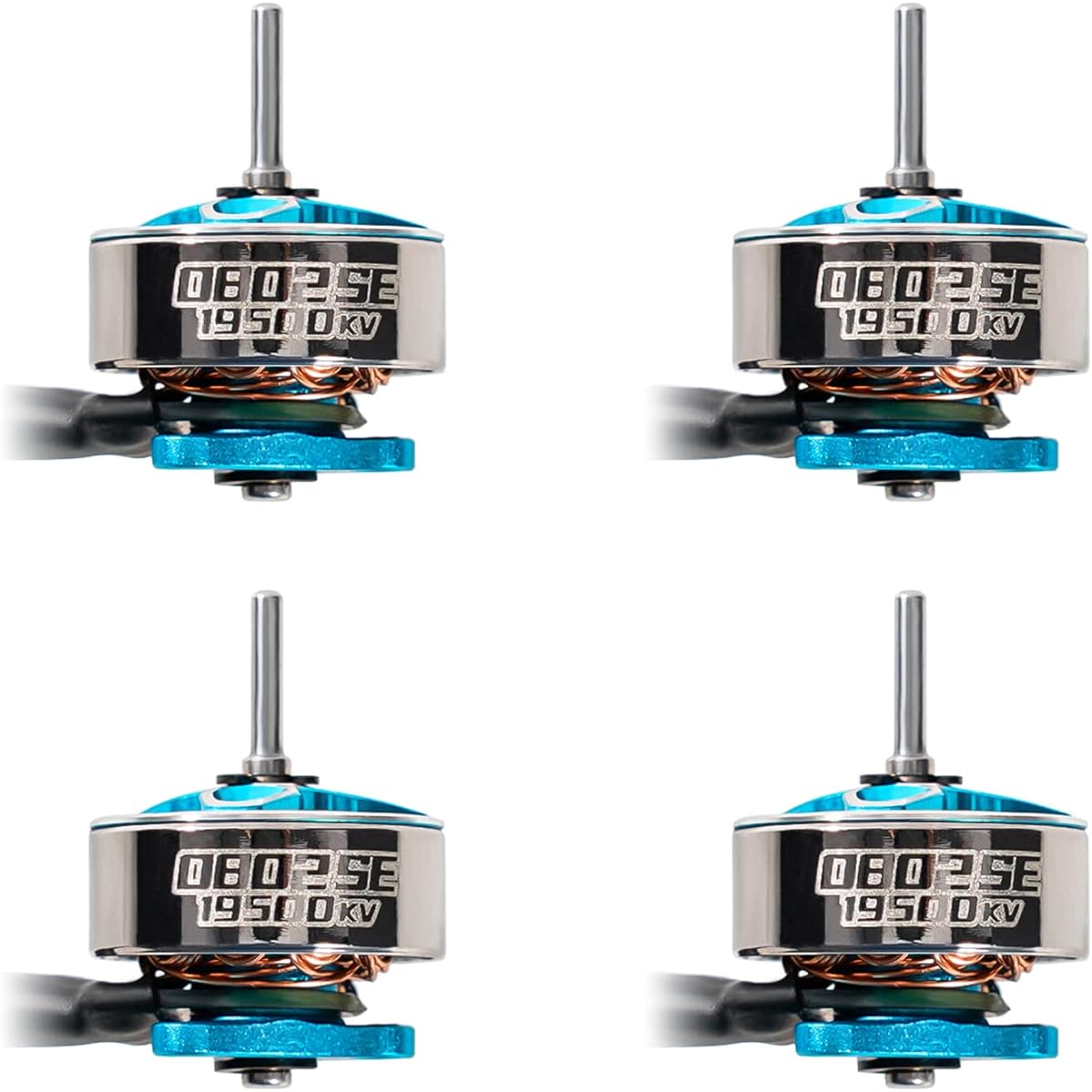 BETAFPV 4Pcs 0802SE 23000KV Brushless Motor 1S Lightweight FPV Drone Motor Indoor FPV Racing 65/75mm 1S Brushless Hoop Quadcopter Meteor65 Pro Meteor75 Drone and More