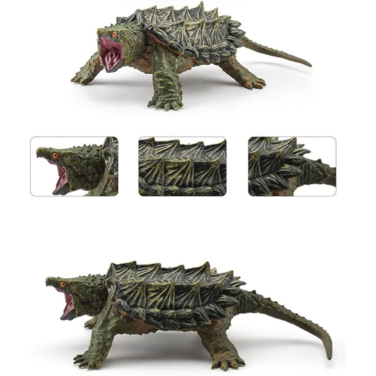 Wild Animal Model Toys 1 Piece Imitation Crocodile Turtle Figure Plastic Realistic Turtle Ancient Turtle Party Favors Decoration Best Gift