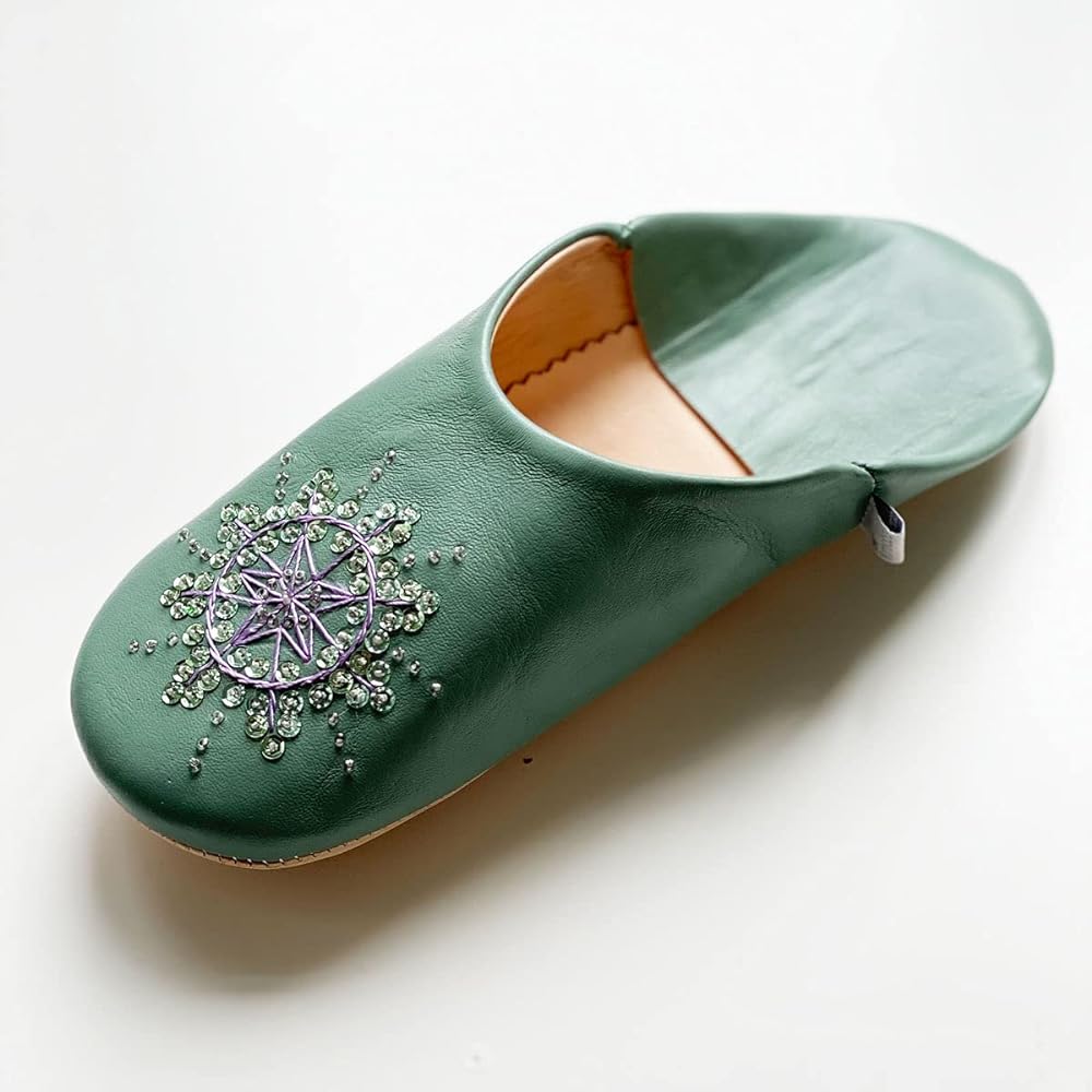 [dear Morocco] Babouche Stella//Bahia Blue//LL (26 cm)