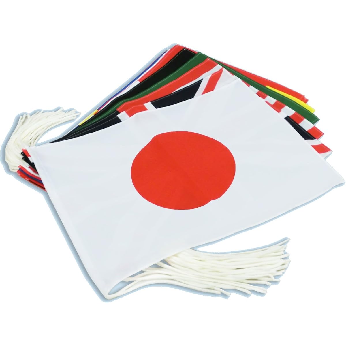 TOSPA National Flag Set 20 Countries Set S Size 25 x 37.5cm Made by Tetoron Made in Japan