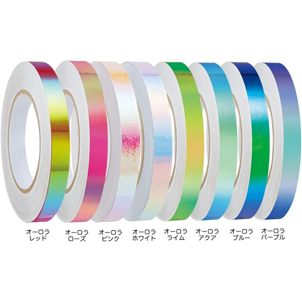 SASAKI Rhythmic Gymnastics Tool Decoration Aurora Tape Aurora Aqua HT-8