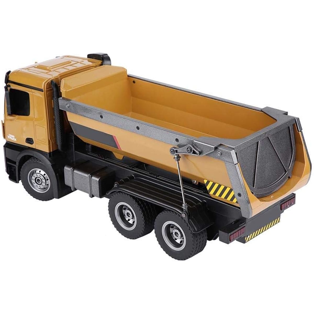 1/14 Heavy Equipment Radio Control Dump Truck Radio Control 2.4GHz 10Ch Aluminum Alloy Made [Maximum Load 10kg Unloading Capacity 5kg] ☆Truck Radio Control ☆Construction Heavy Equipment Radio Control Metal Dump Truck Radio Control