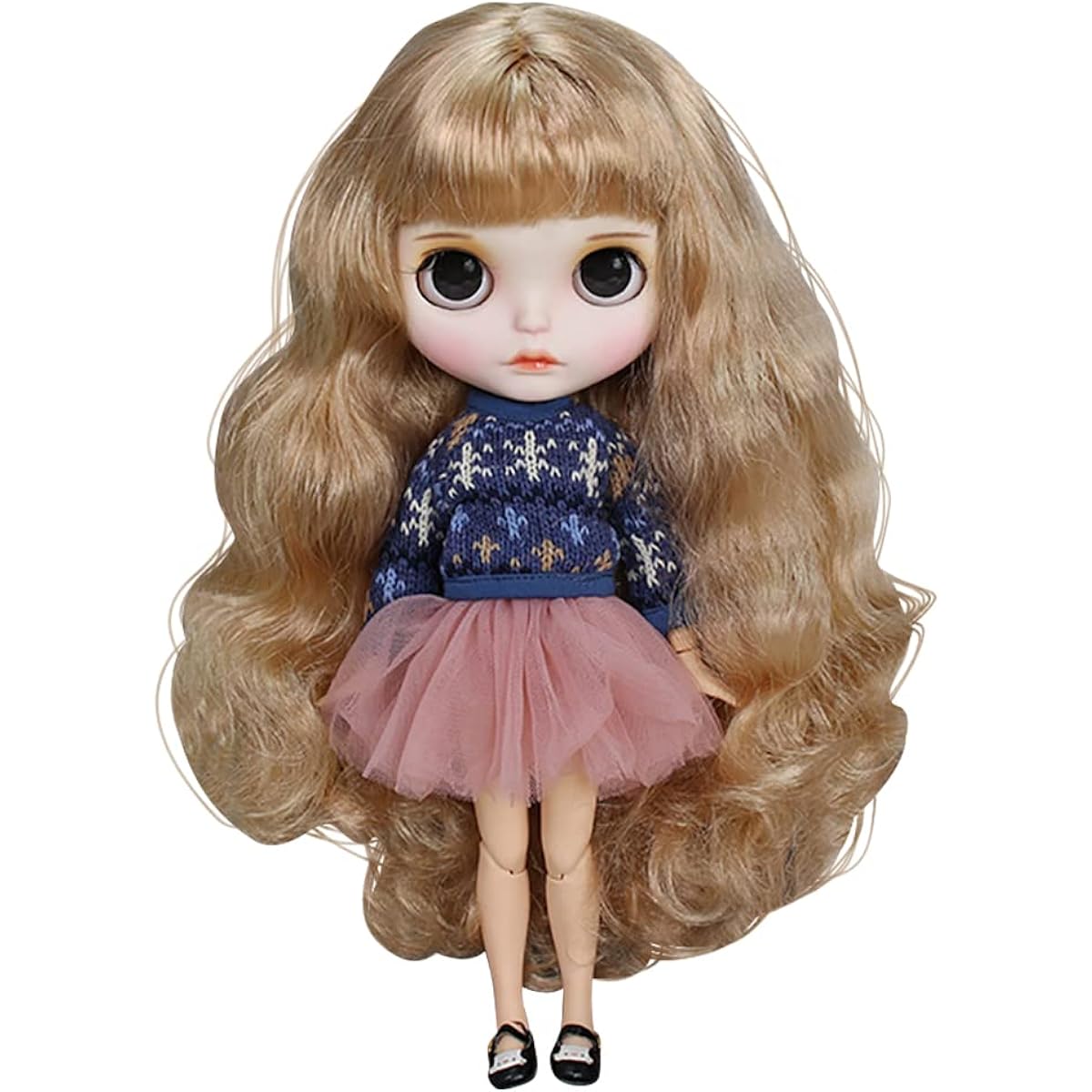 Fortune Days Doll Doll Designed by Sunny, Custom Practice, Hinamatsuri Gift, 4 Different Pupil Colors + Hand Painted Makeup + 19 Improved Jointed Dolls (J-CUS024) Suitable Age: 6 Years Old and Up