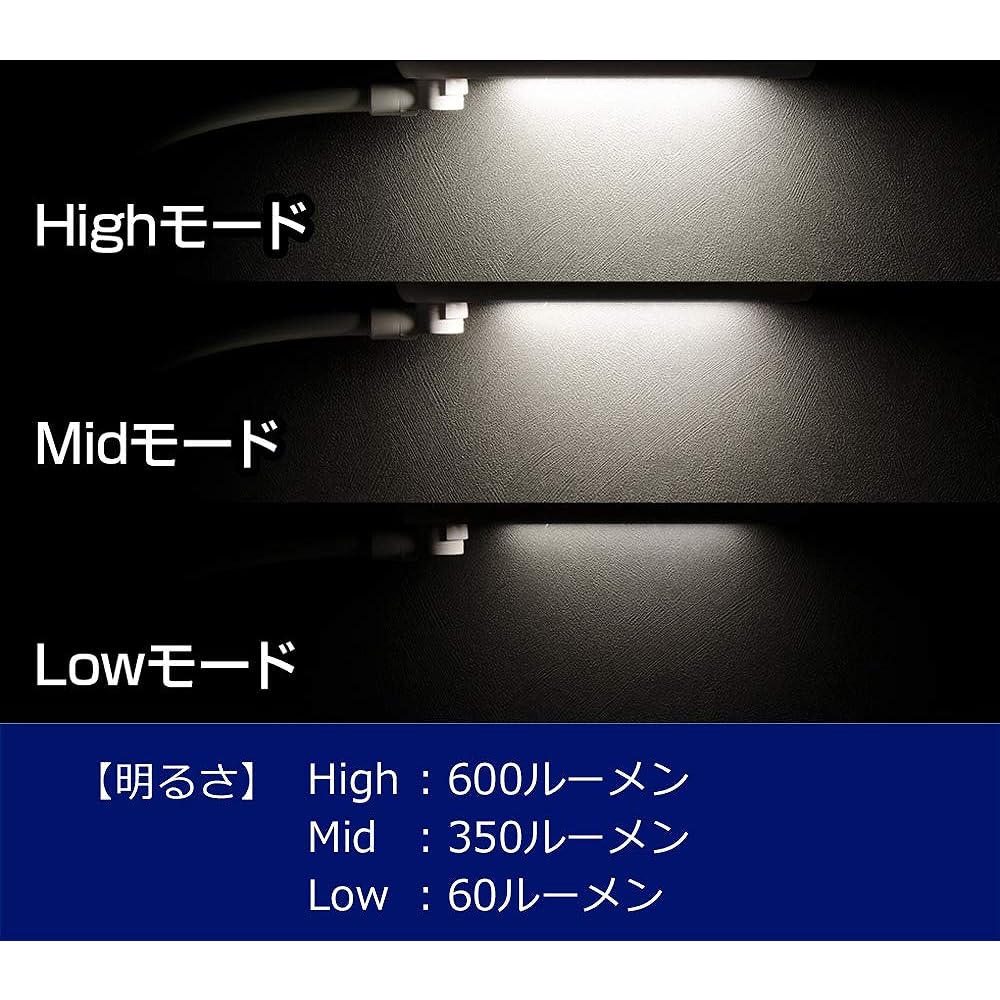 GENTOS LED desk light, easy on the eyes, tabletop stand light, 300-1800 lumens Lumisus series