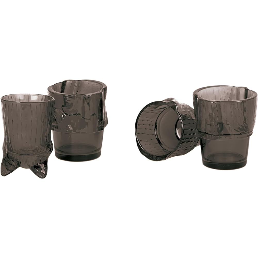 DOIY Kitty Stackable Glass “Black”