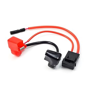 Starter Relay Solenoid & Positive Side Battery Cable for Honda 1999 2000 2001 2002 2003 2004 TRX400EX 400EX 2x4 32401-HN1-010