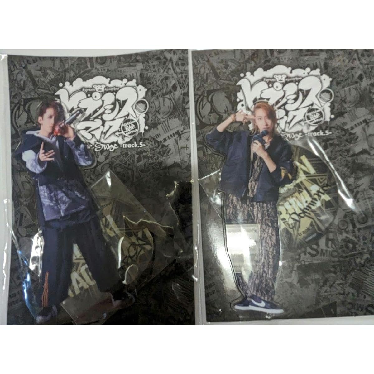 Stage Hypnosis Mic Track5 Big Acrylic Stand D4