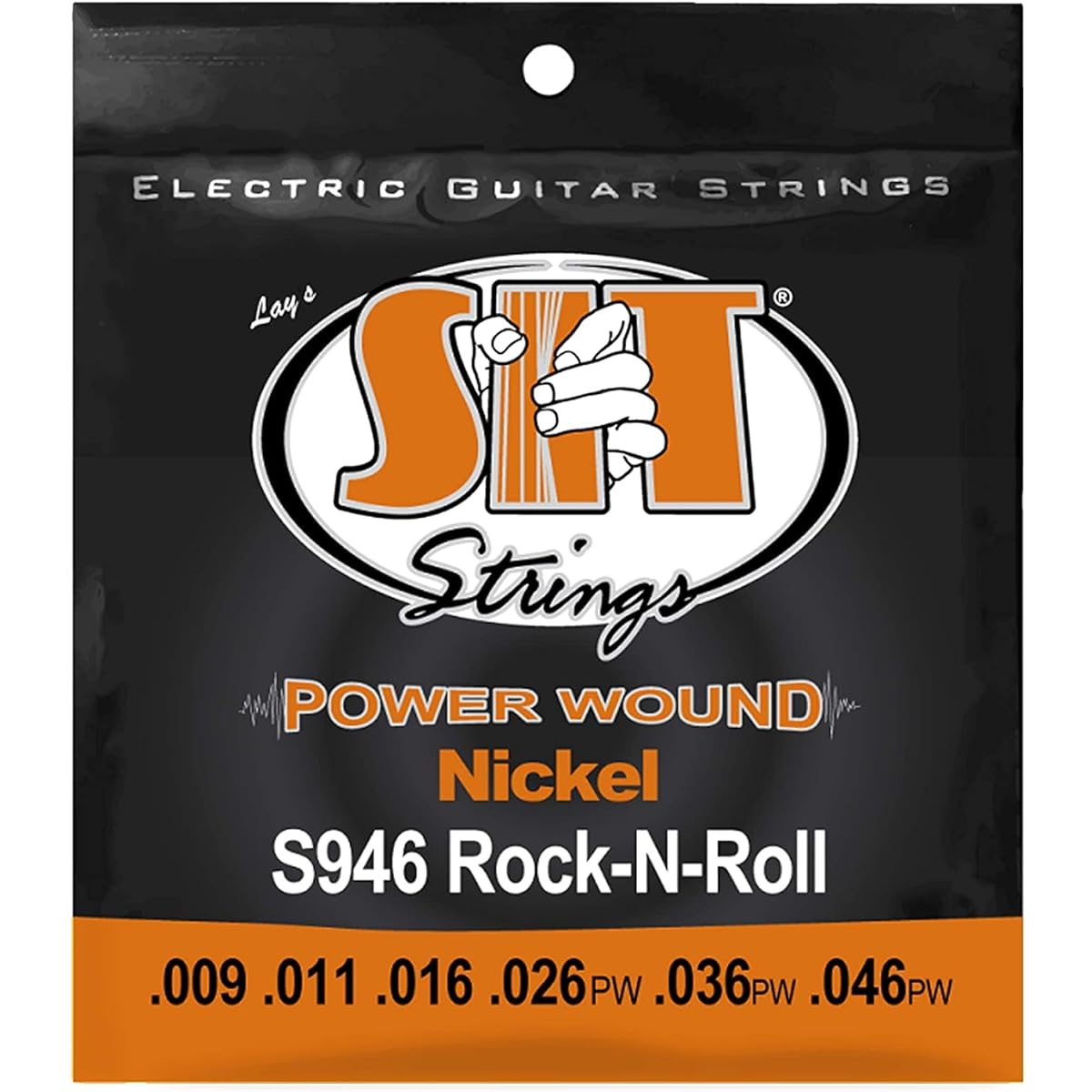 [12 sets] SIT S946 [09-46] POWER WOUND electric guitar strings