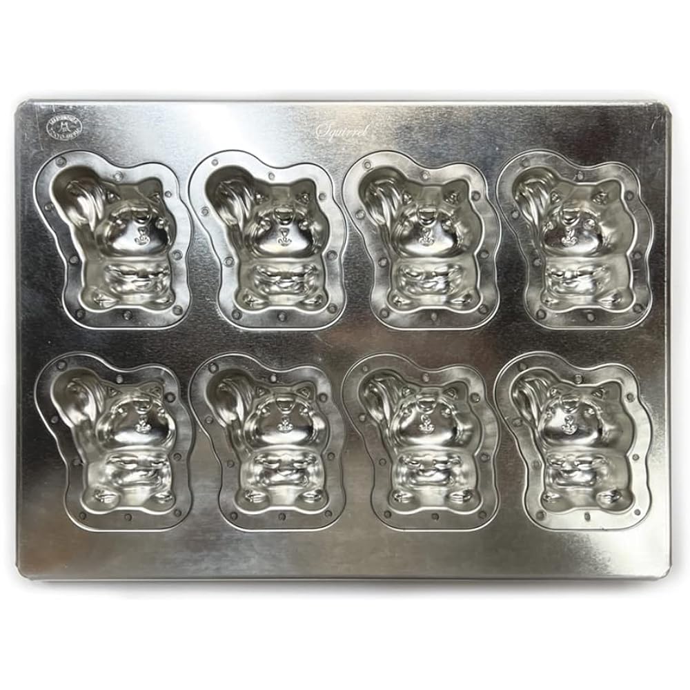 Matsunaga Seisakusho Silicone Processed Silver Squirrel Poe Top Plate 8P Silver